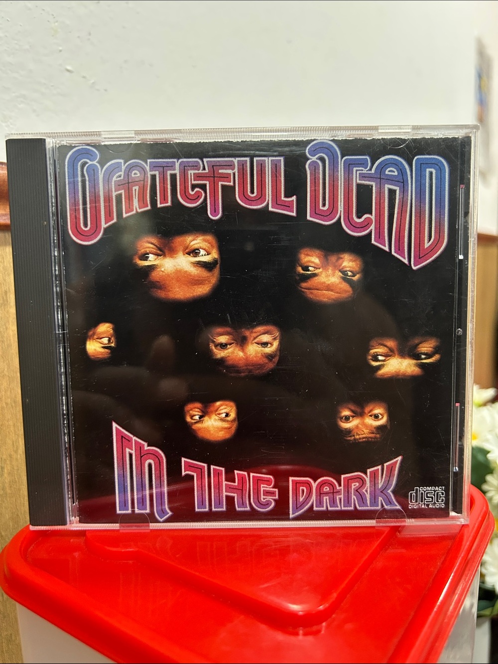 Grateful Dead Black, Red & Purple 'In the Dark' Artwork Poster